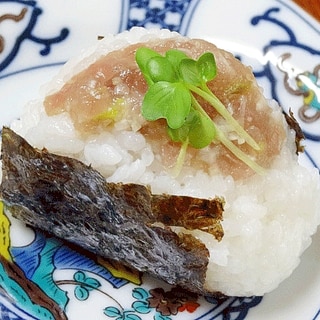 北海道☆　海峡マグロ「ネギトロ寿司むすび」